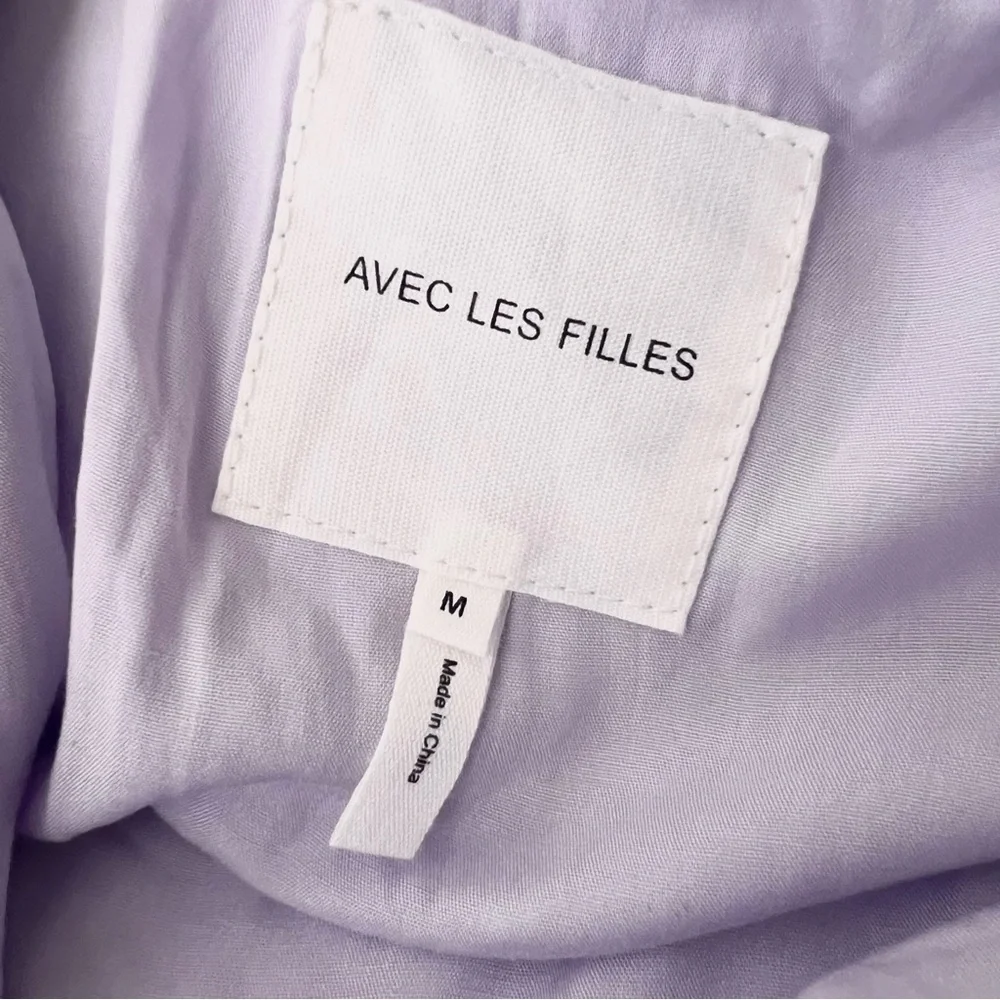 Avec Les Filles Purple Lavender Jacket